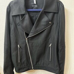 Antony Morato Black Biker-Style Jacket